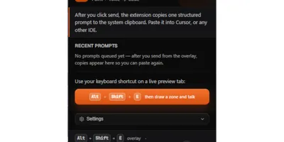 Screenshot: FluidEdits queue with multiple pending edits and a count badge.